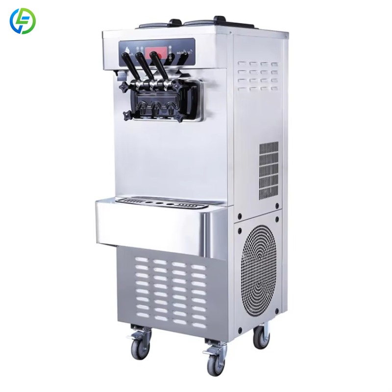 Soft Serve Ice Cream Machine 3 Flavor - Máquina para hacer helados personalizada, máquina