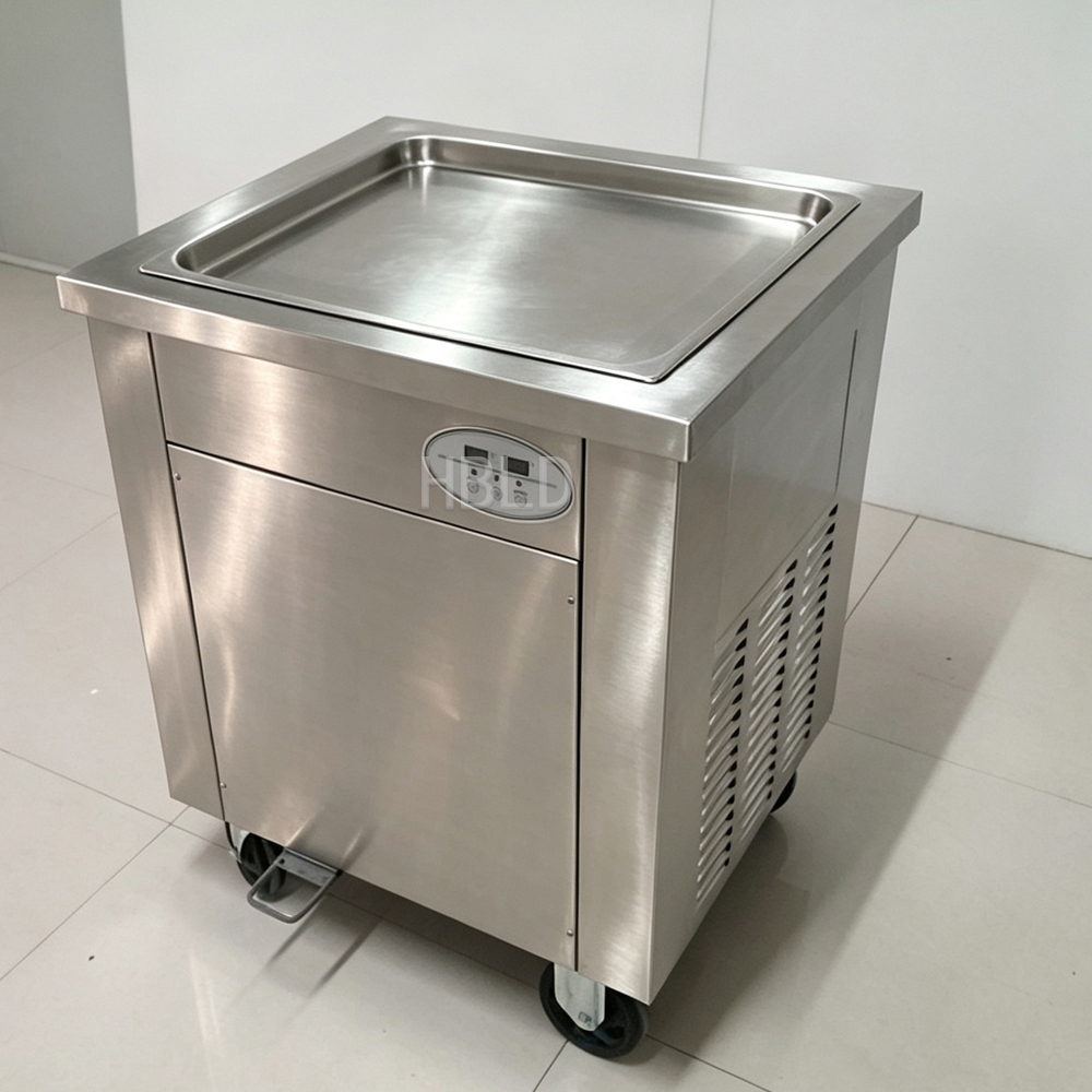 Frozen Yogurt Machine Commercial - Máquina de helado frito para postres,