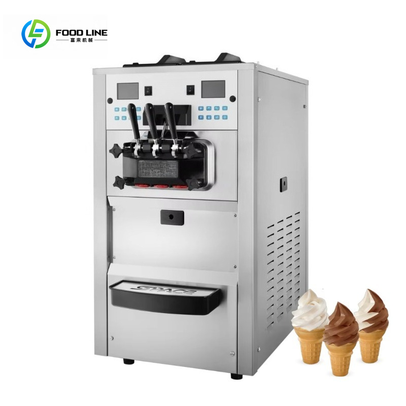Frozen Yogurt Machine Commercial - Máquina de Helado Suave Comercial de
