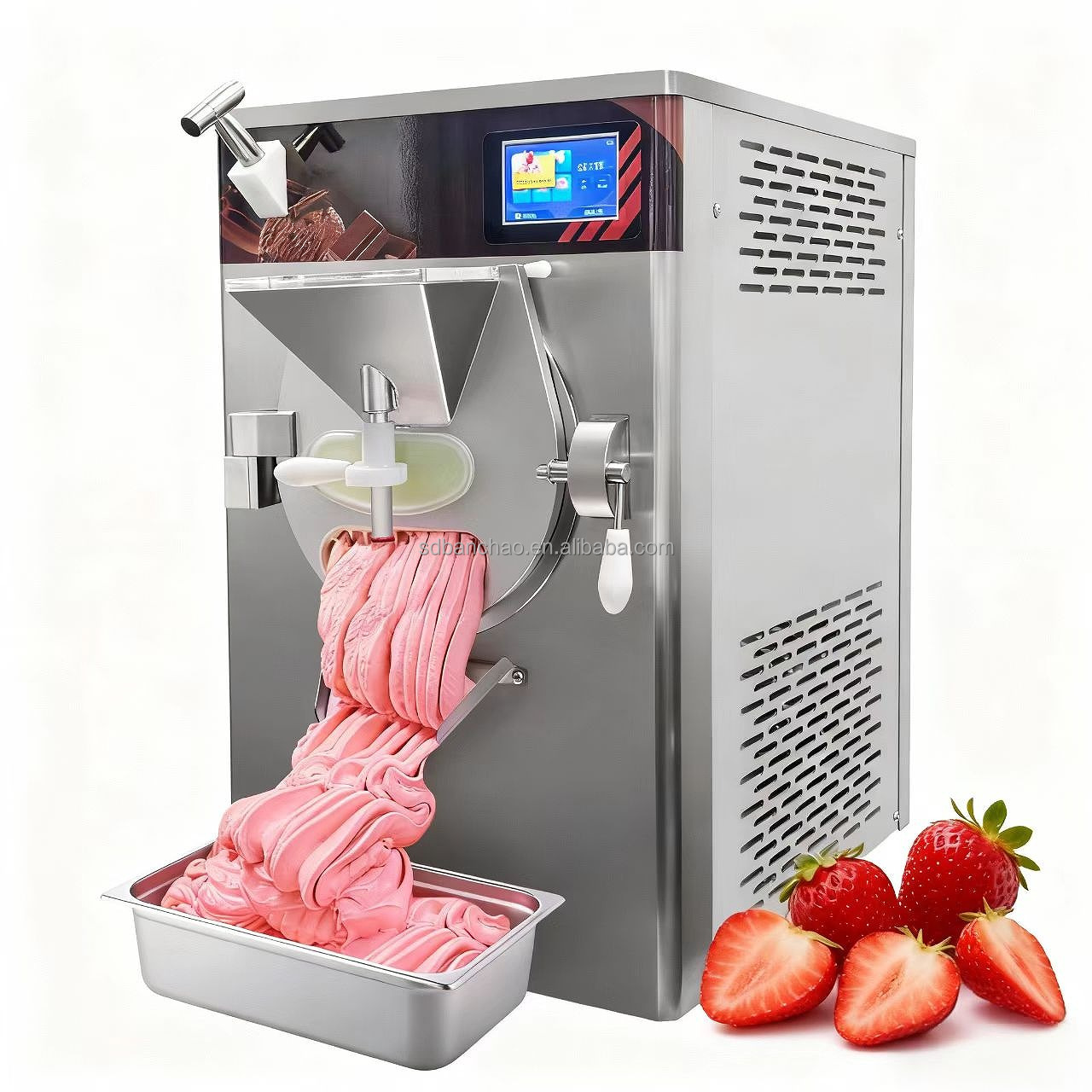 Commercial Gelato Maker Machine - Máquina Comercial de Helado Duro 16-20L/H,