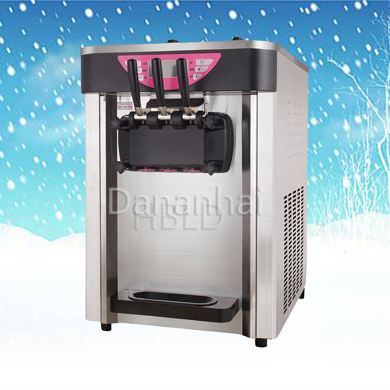 Commercial Ice Cream Machine Countertop - Máquina Comercial de Helado Suave de