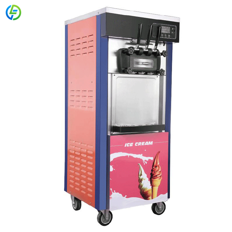 Soft Serve Ice Cream Machine 3 Flavor - Máquinas Personalizadas para Hacer Helados, Máquina