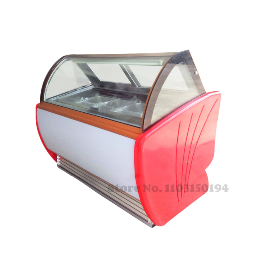 10 12 16 18 bandejas refrigera - Commercial Ice Cream Machine Countertop reseña y precio