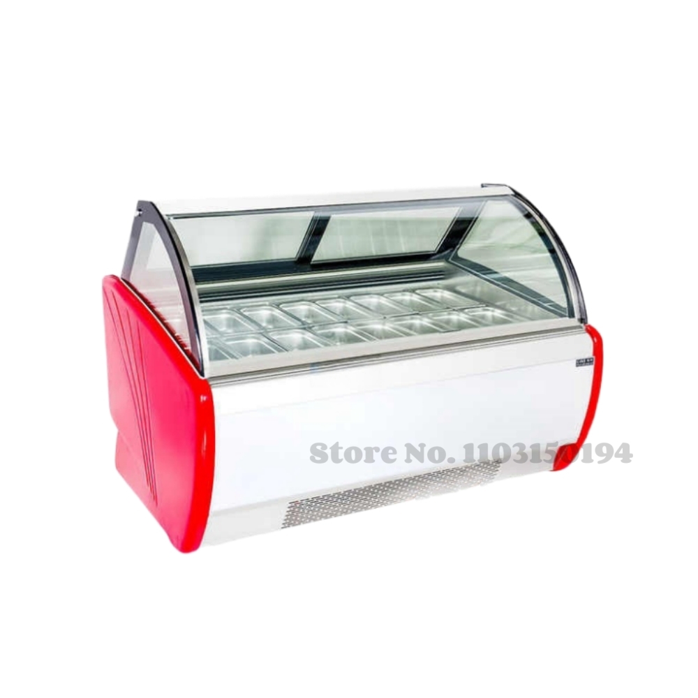 10 12 16 18 bandejas refrigera - Commercial Ice Cream Machine Countertop reseña y precio