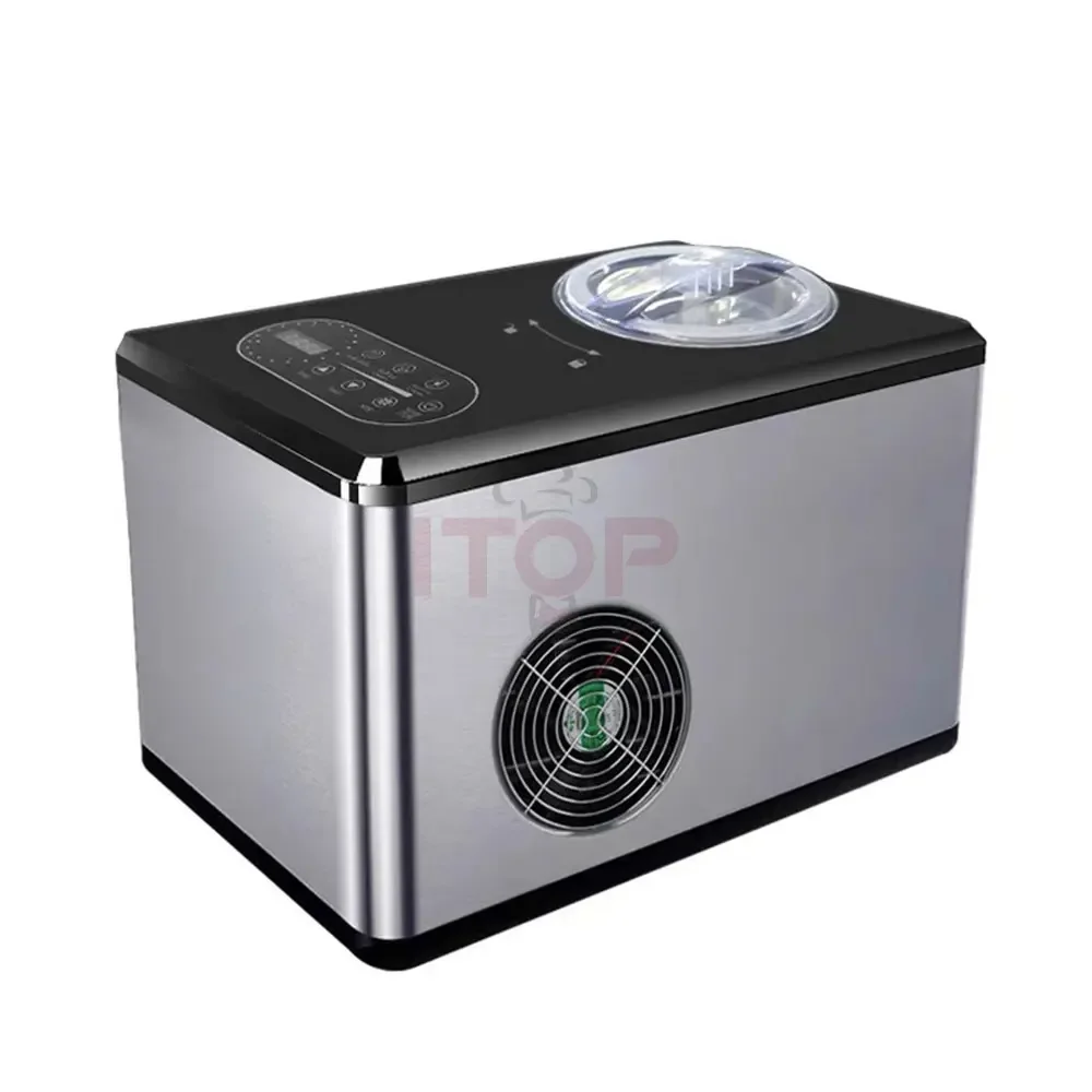 Máquina comercial pequeña de s - Commercial Ice Cream Machine Countertop reseña y precio