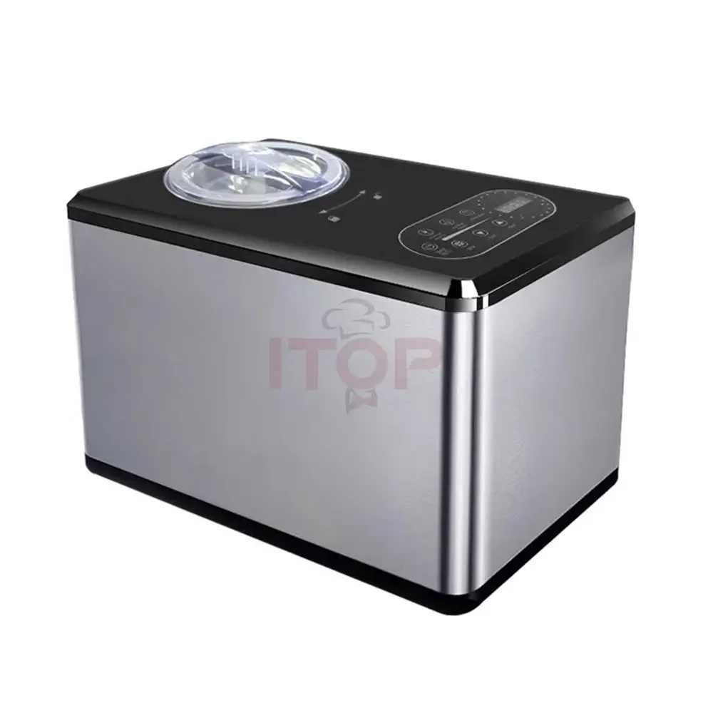 Máquina comercial pequeña de s - Commercial Ice Cream Machine Countertop reseña y precio