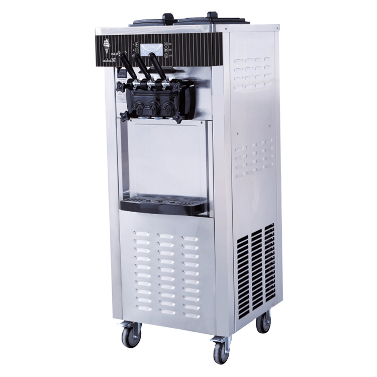 Máquina de Helados 20-28L/H, 3 - Soft Serve Ice Cream Machine 3 Flavor reseña y precio