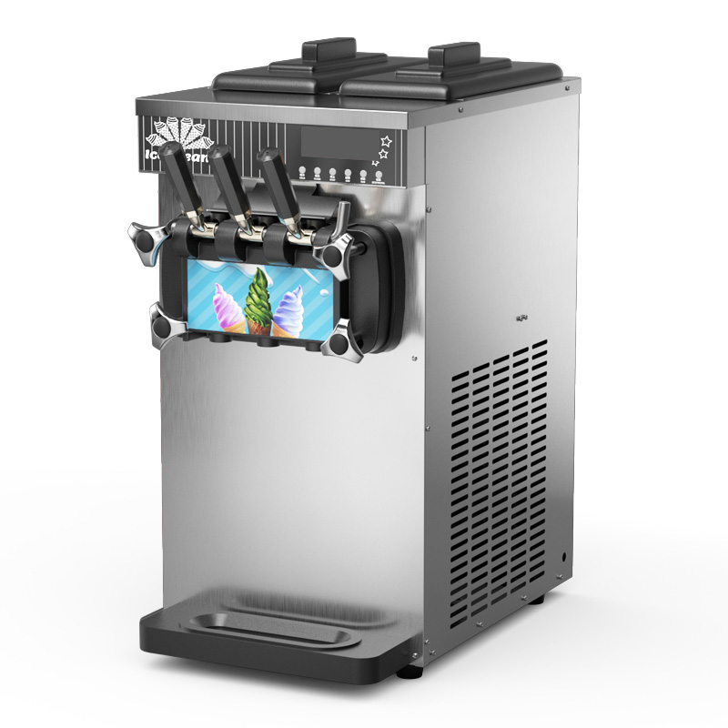 Máquina de Helado Suave Comerc - Commercial Ice Cream Machine Countertop reseña y precio