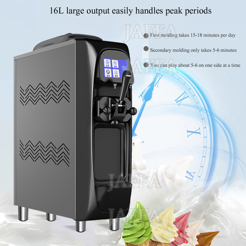 Máquina de Helados Suaves Auto - Commercial Ice Cream Machine Countertop reseña y precio