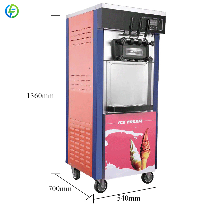 Máquina para hacer helados per - Soft Serve Ice Cream Machine 3 Flavor reseña y precio