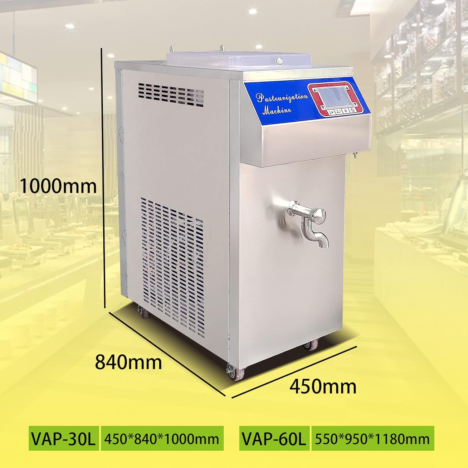 Máquina Homogeneizadora y Past - Ice Cream Pasteurizer Machine reseña y precio