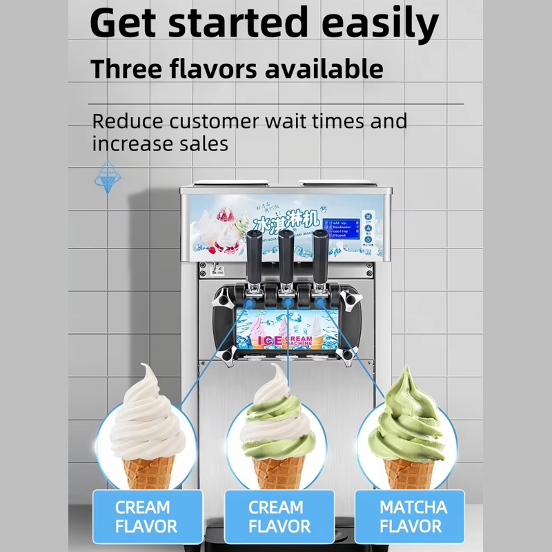 Máquina de helado para el hoga - Ice Cream Cone Maker Commercial reseña y precio