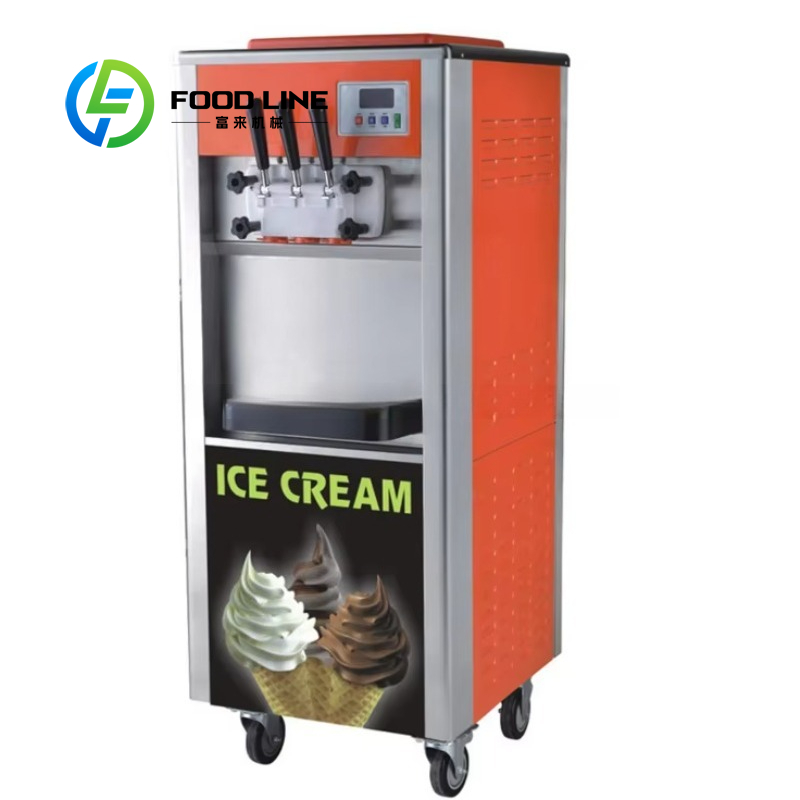 Máquina de Helado Suave Automá - Soft Serve Ice Cream Machine 3 Flavor reseña y precio