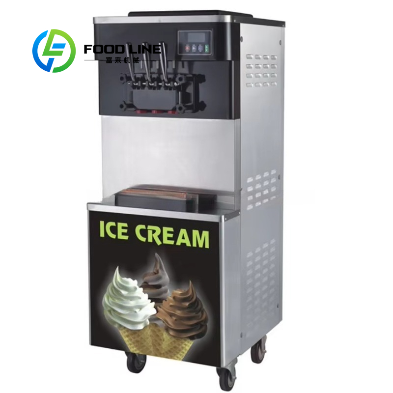 Máquina de Helado Suave Automá - Soft Serve Ice Cream Machine 3 Flavor reseña y precio