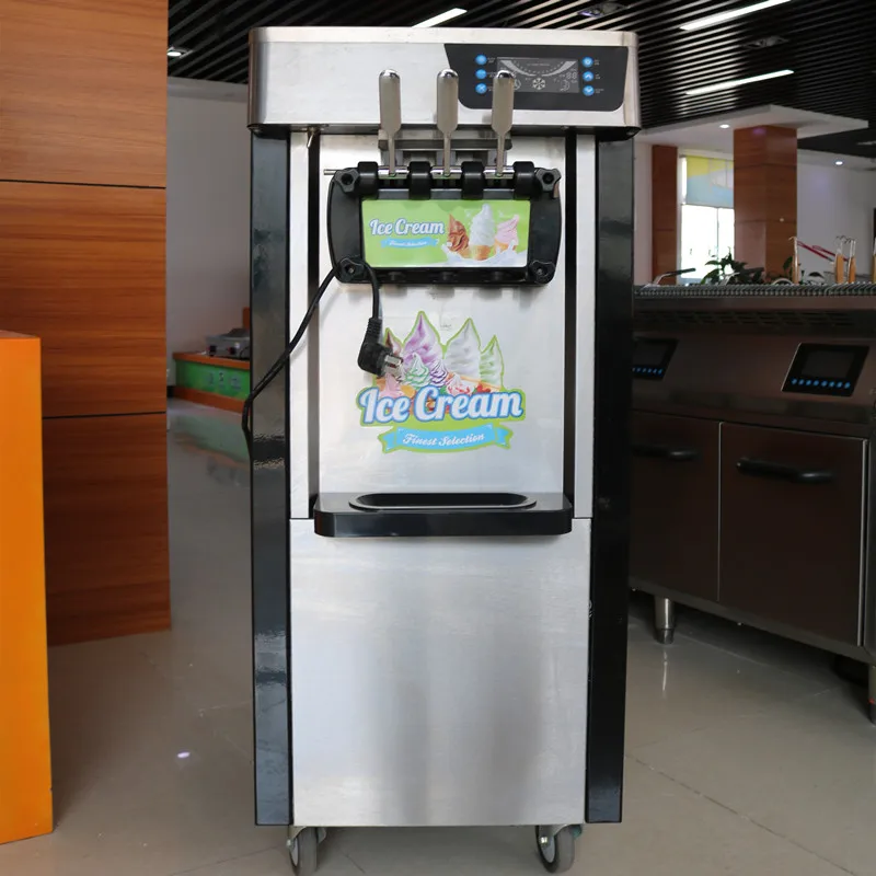 Máquina de Helados Suaves de 3 - Soft Serve Ice Cream Machine 3 Flavor reseña y precio