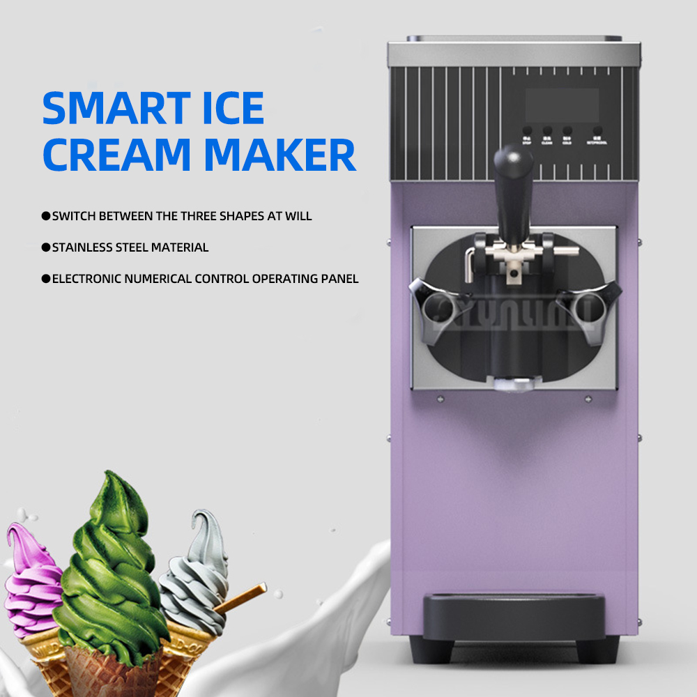 Máquina de granizado de alta e - Frozen Yogurt Machine Commercial reseña y precio