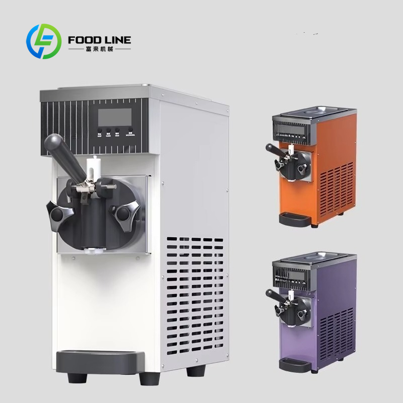 Máquina automática de helado d - Soft Serve Ice Cream Machine 3 Flavor reseña y precio