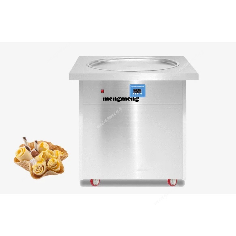 Máquina comercial de helado su - Rolled Ice Cream Machine Fried Plate reseña y precio