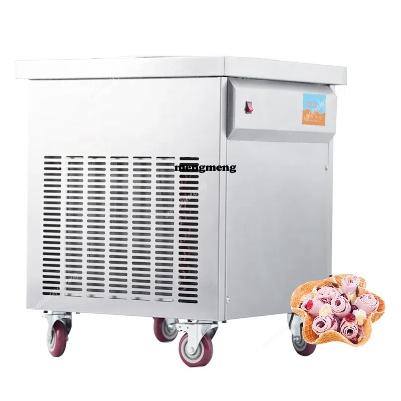 Máquina comercial de helado su - Rolled Ice Cream Machine Fried Plate reseña y precio