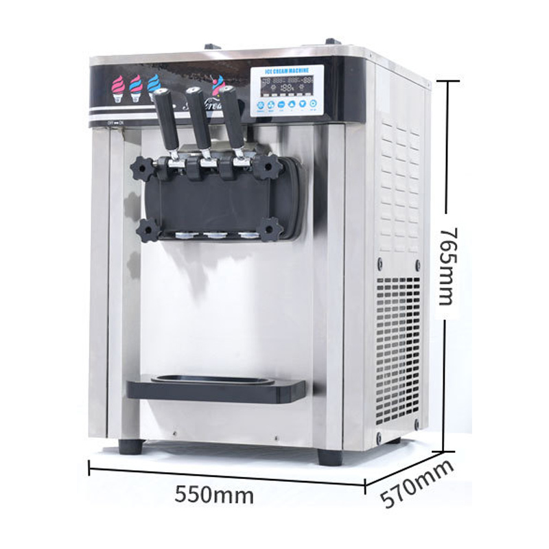 Máquina comercial de helado su - Soft Ice Cream Maker Machine Commercial reseña y precio