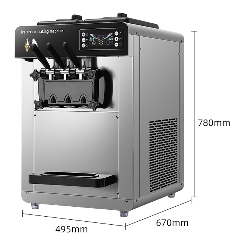 Máquina de Helado Comercial de - Frozen Yogurt Machine Commercial reseña y precio