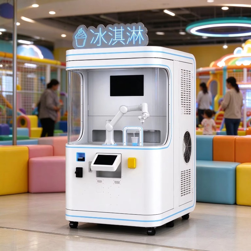 Máquina Expendedora de Helados - Soft Serve Ice Cream Machine 3 Flavor reseña y precio