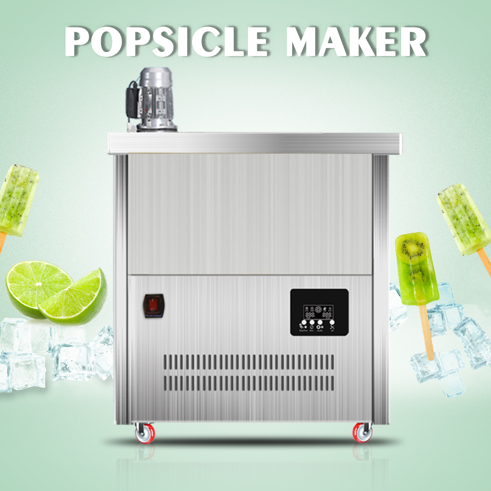 Máquina de paletas de congelac - Commercial Popsicle Mold Maker Machine reseña y precio