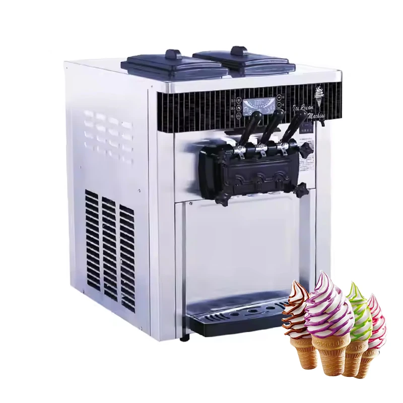 Máquina de helado suave y yogu - Commercial Ice Cream Machine Countertop reseña y precio