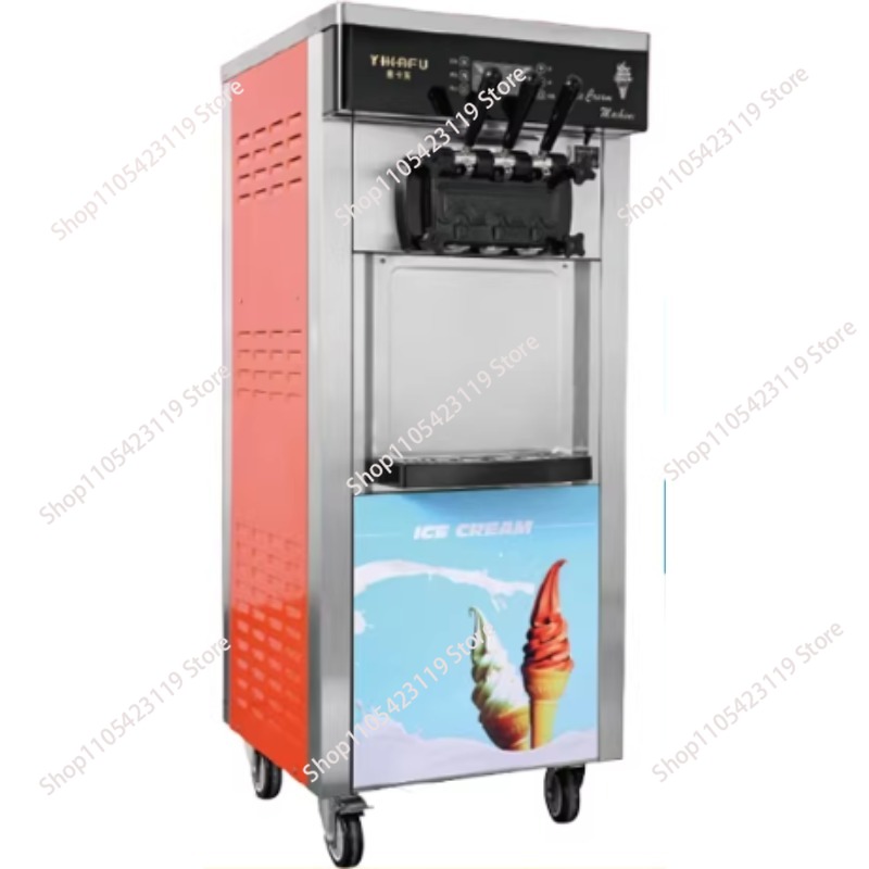 Máquina de Helado de 20~28L/h, - Soft Serve Ice Cream Machine 3 Flavor reseña y precio