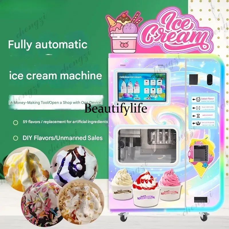 Máquina expendedora automática - Frozen Yogurt Machine Commercial reseña y precio