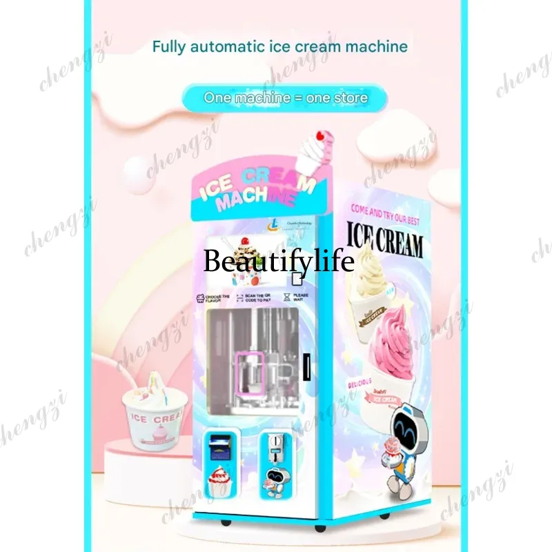 Máquina expendedora automática - Frozen Yogurt Machine Commercial reseña y precio