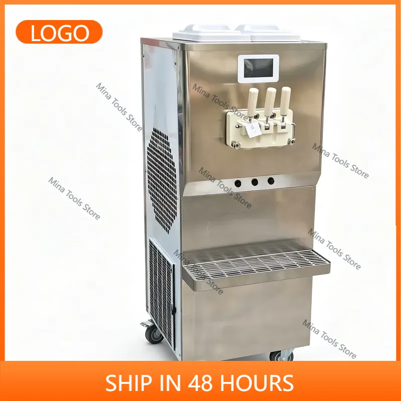 Máquina Comercial de Helado Su - Soft Serve Ice Cream Machine 3 Flavor reseña y precio