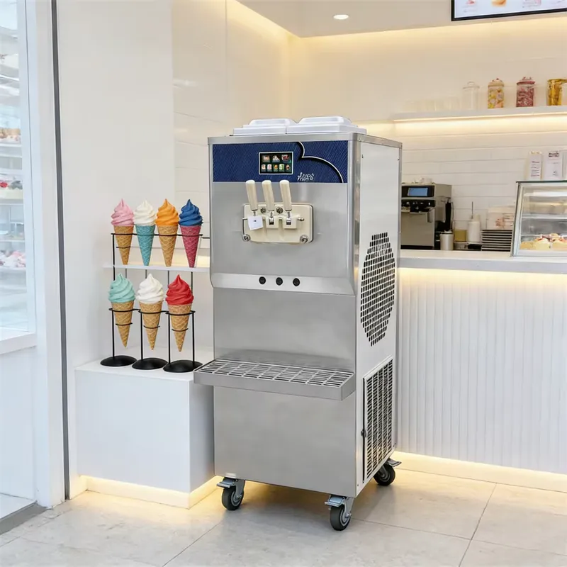 Máquina Comercial de Helado Su - Soft Serve Ice Cream Machine 3 Flavor reseña y precio