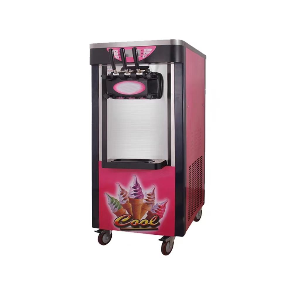 Mini Máquina de Helados Económ - Soft Serve Ice Cream Machine 3 Flavor reseña y precio
