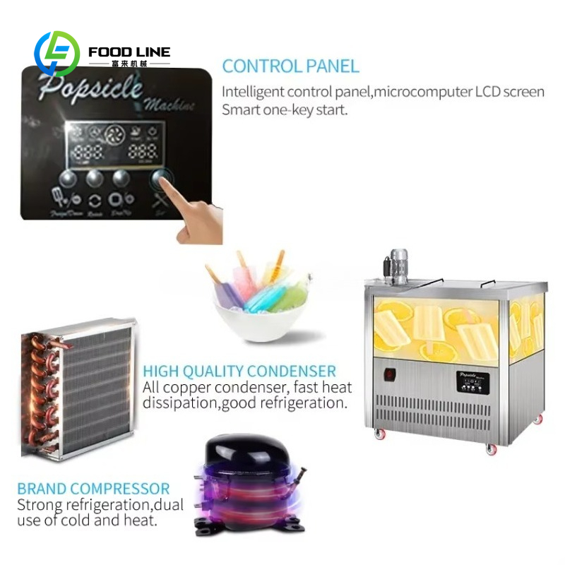 Máquina de Helados Industriale - Commercial Popsicle Mold Maker Machine reseña y precio