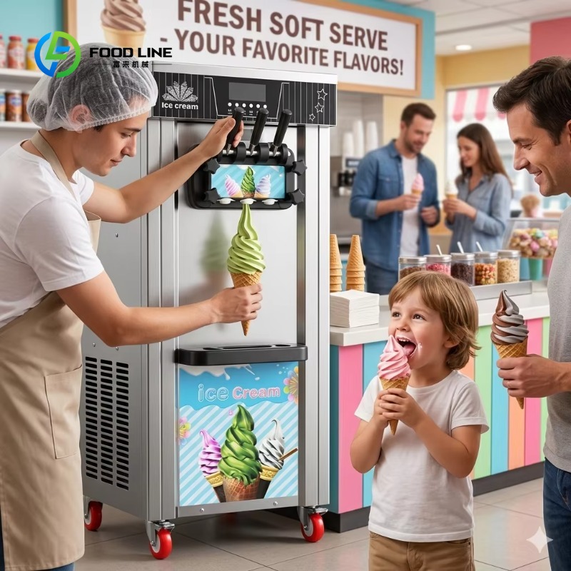 Máquina de Helado Suave Person - Frozen Yogurt Machine Commercial reseña y precio
