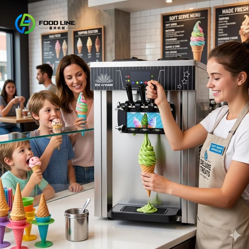 Máquina de Helado Suave Person - Frozen Yogurt Machine Commercial reseña y precio