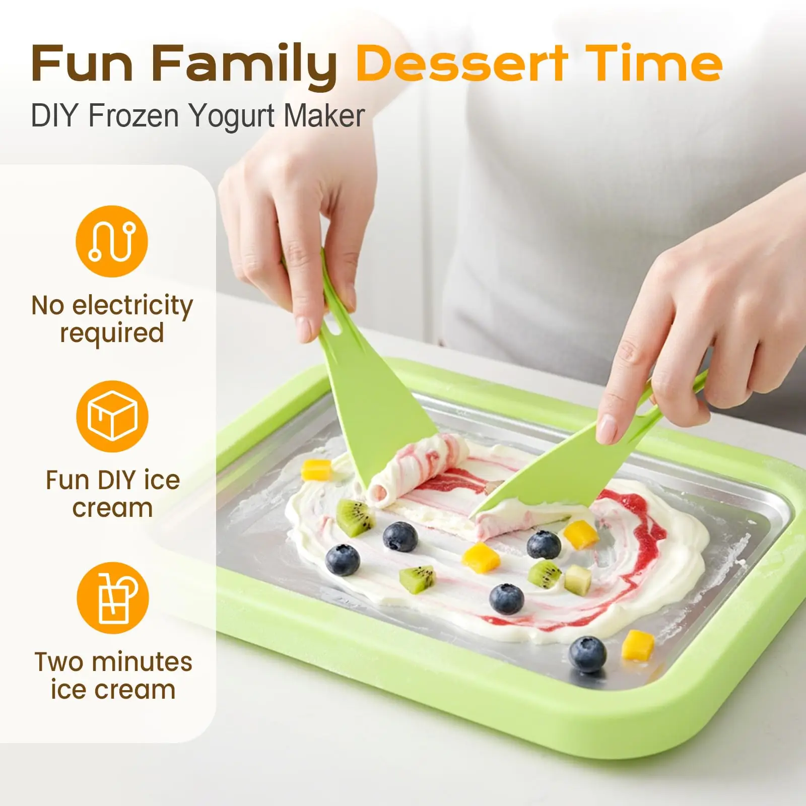 Máquina multifuncional para ha - Frozen Yogurt Machine Commercial reseña y precio