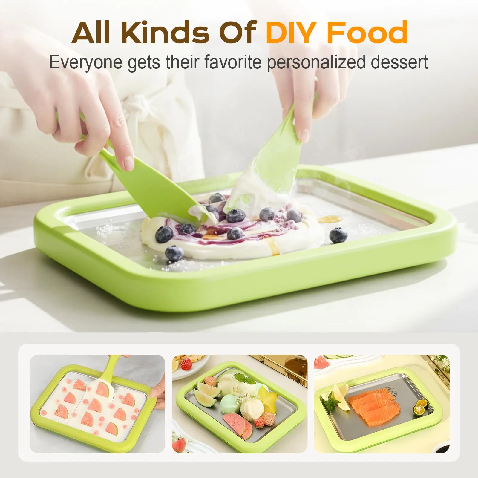 Máquina multifuncional para ha - Frozen Yogurt Machine Commercial reseña y precio