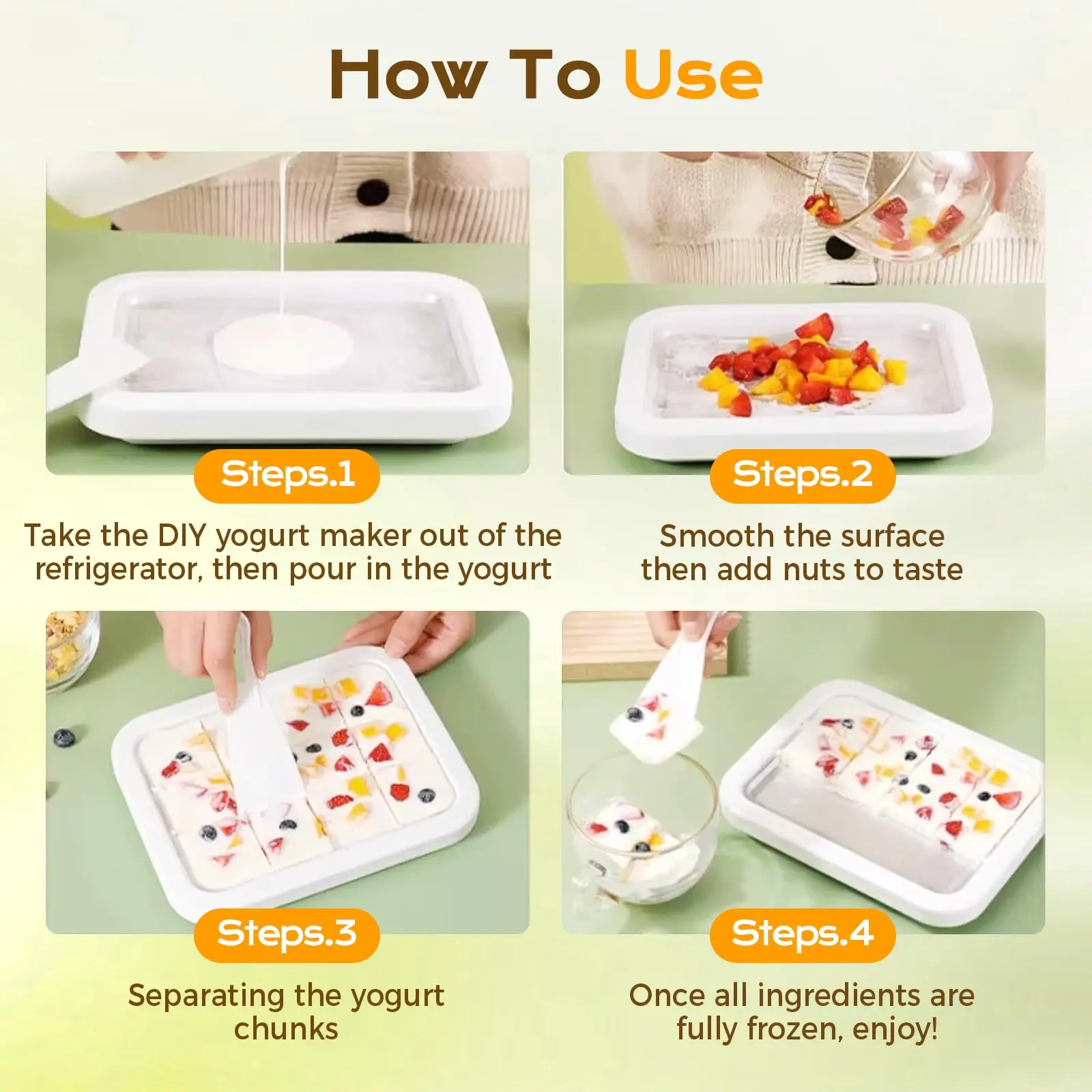 Máquina multifuncional para ha - Frozen Yogurt Machine Commercial reseña y precio