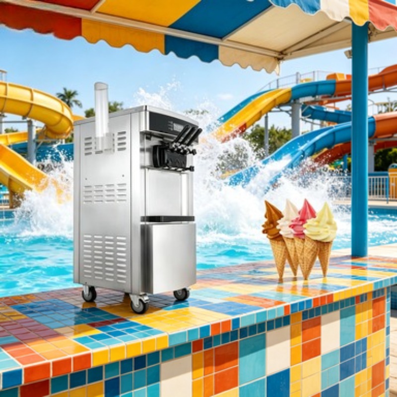 Máquina para Hacer Helado Suav - Soft Serve Ice Cream Machine 3 Flavor reseña y precio