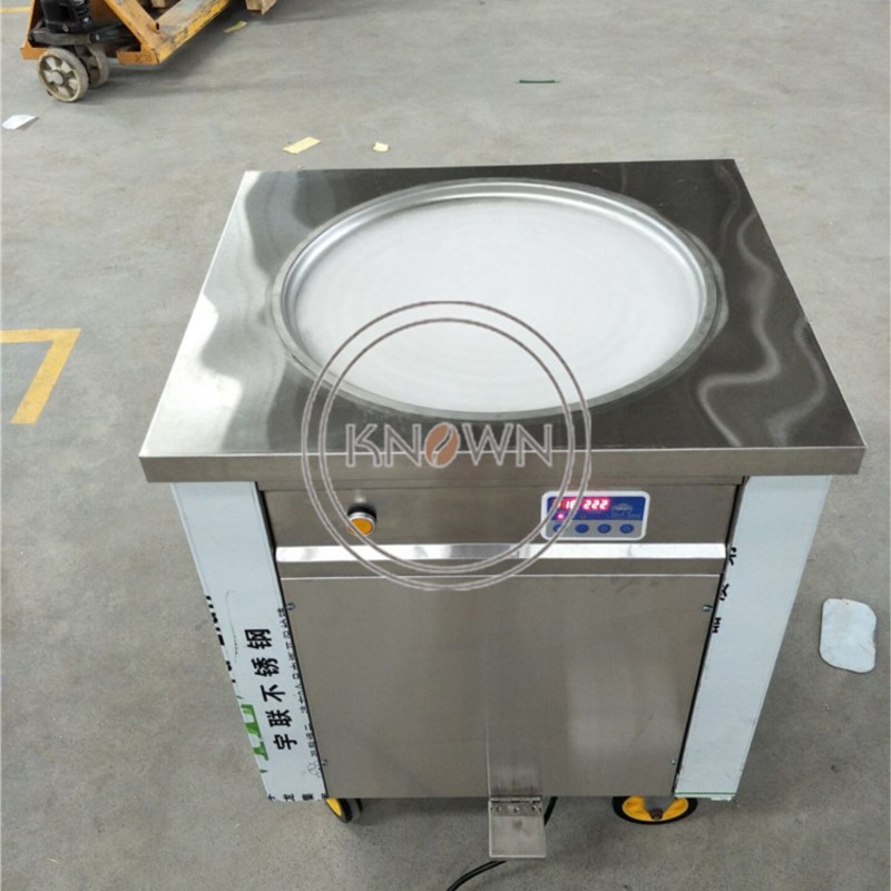 Máquina Eléctrica de Helado Fr - Rolled Ice Cream Machine Fried Plate reseña y precio