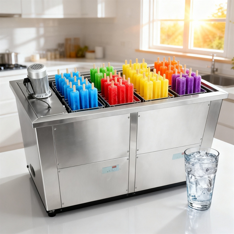 Máquina de paletas de alta efi - Commercial Popsicle Mold Maker Machine reseña y precio