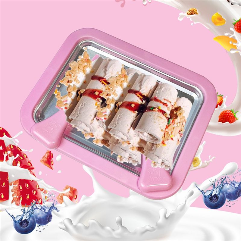 Máquina de yogur frito A65Z, m - Rolled Ice Cream Machine Fried Plate reseña y precio