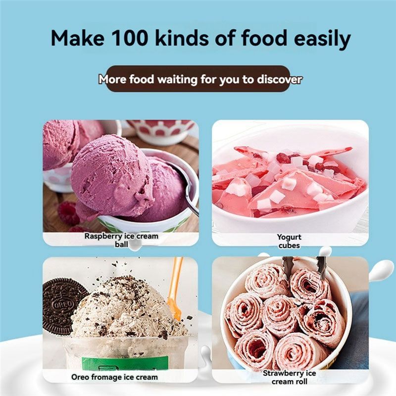 Máquina de yogur frito A65Z, m - Rolled Ice Cream Machine Fried Plate reseña y precio