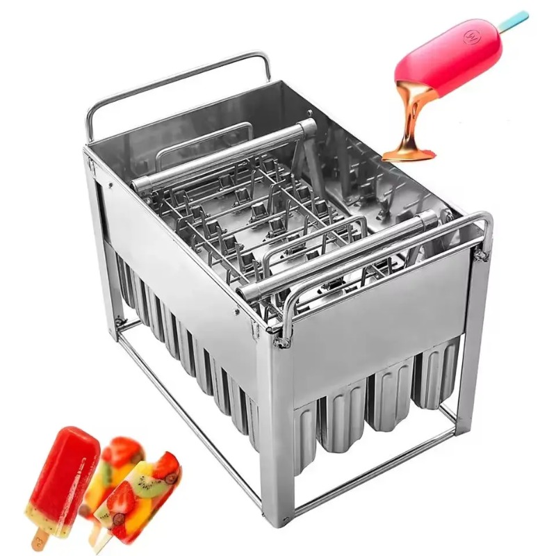 Máquina de moldes para paletas - Commercial Popsicle Mold Maker Machine reseña y precio