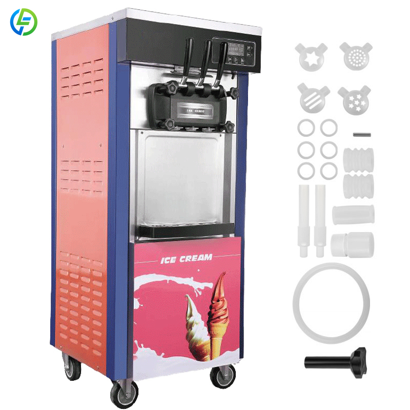 Máquinas Personalizadas para H - Soft Serve Ice Cream Machine 3 Flavor reseña y precio