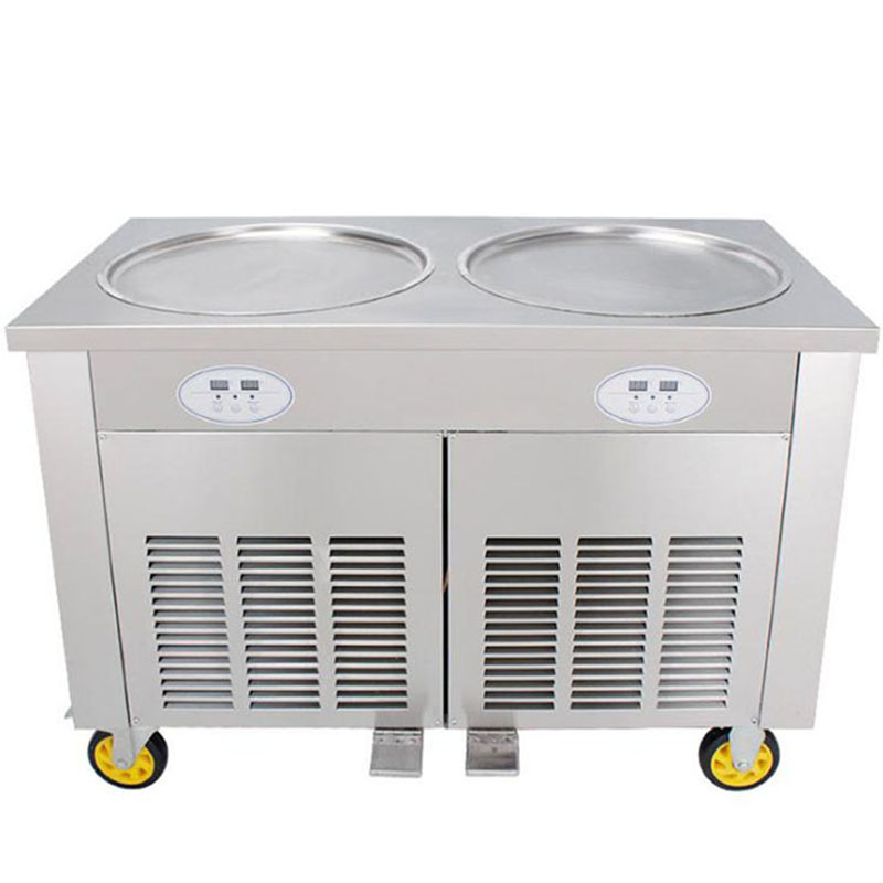 Máquina para hacer rollos de h - Rolled Ice Cream Machine Fried Plate reseña y precio