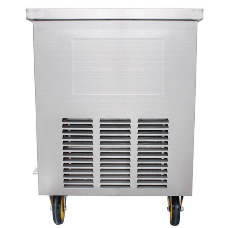 Máquina para hacer rollos de h - Rolled Ice Cream Machine Fried Plate reseña y precio