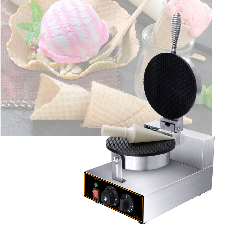 Máquina comercial eléctrica de - Ice Cream Cone Maker Commercial reseña y precio